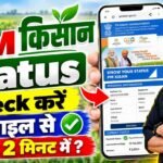 PM Kisan status check : पीएम किसान का स्टेटस ऑनलाइन कैसे चेक करे?